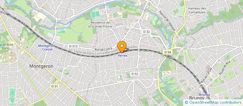 localisation de l'entreprise MADAME GABRIELA BAK  YERRES