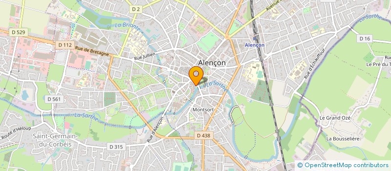 localisation de l'entreprise MADAME GABRIELA BONTIDEAN à ALENCON