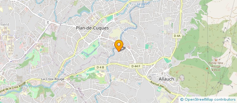 localisation de l'entreprise MADAME GABRIELA CAPORUSSO  ALLAUCH