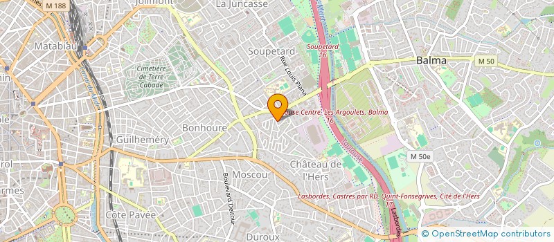 localisation de l'entreprise MADAME GABRIELA CARIAS REYES à TOULOUSE