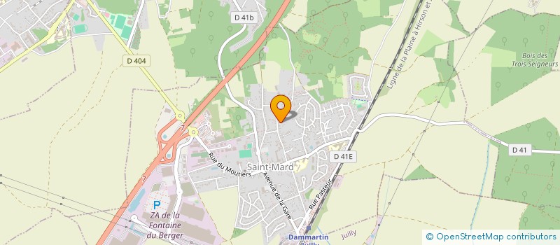 localisation de l'entreprise MADAME GABRIELA CHIORBEJA  SAINT-MARD