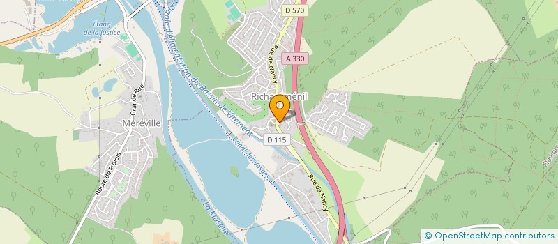 localisation de l'entreprise MADAME GABRIELA COTAE  RICHARDMENIL