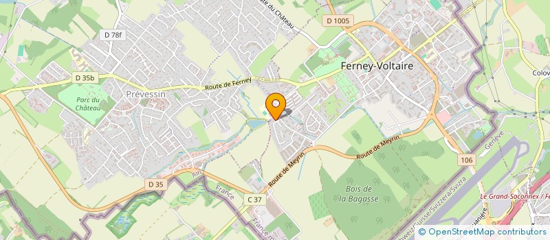 localisation de l'entreprise MADAME GABRIELA GABRIELA ISABEL MASKREY à FERNEY-VOLTAIRE