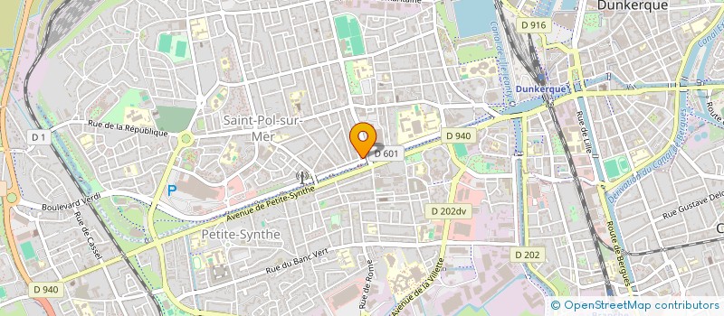 localisation de l'entreprise MADAME GABRIELA GERSZTEIN à DUNKERQUE