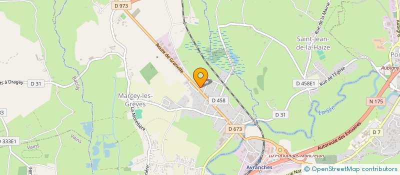 localisation de l'entreprise MADAME GABRIELA HOUSSARD  MARCEY-LES-GREVES