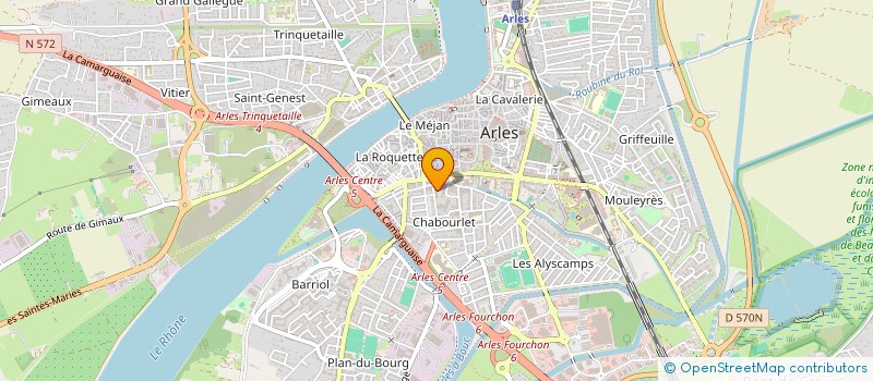 localisation de l'entreprise MADAME GABRIELA MANDACHE  ARLES