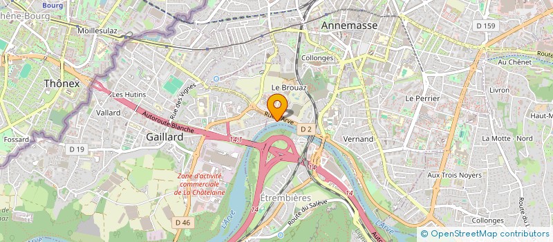 localisation de l'entreprise MADAME GABRIELA MASINI  AMBILLY