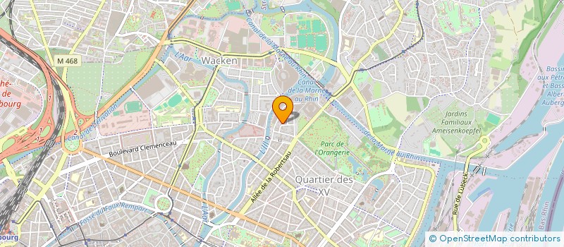 localisation de l'entreprise MADAME GABRIELA MOROIANU à STRASBOURG