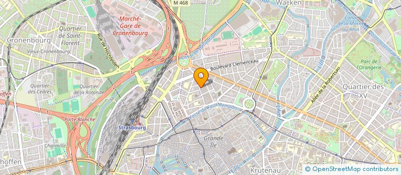 localisation de l'entreprise MADAME GABRIELA MUNTEANU à STRASBOURG