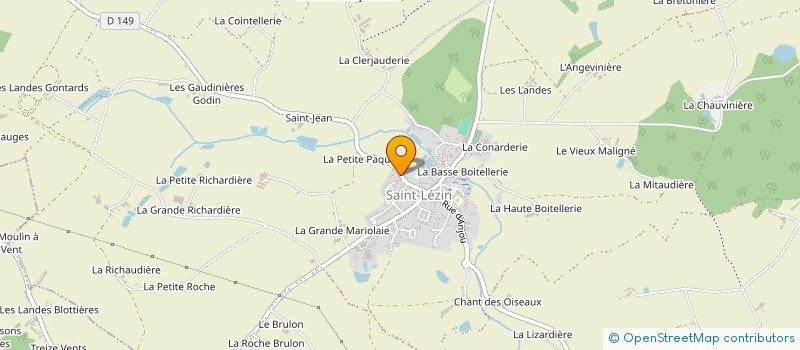 localisation de l'entreprise MADAME GABRIELA OLARU  CHEMILLE-EN-ANJOU