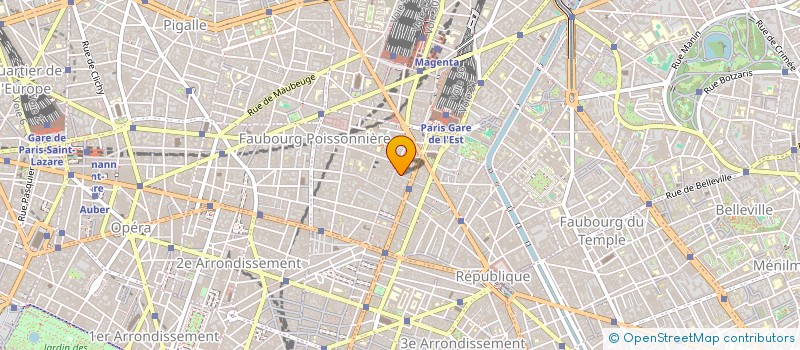 localisation de l'entreprise MADAME GABRIELA PORRO  PARIS