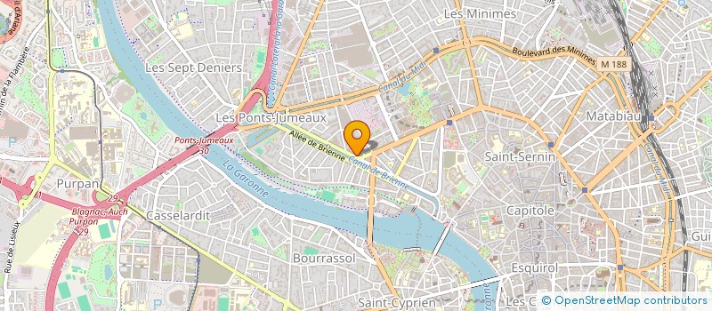 localisation de l'entreprise MADAME GABRIELA RAMIREZ ESPINOSA à TOULOUSE