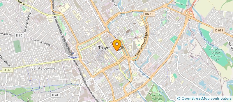 localisation de l'entreprise MADAME GABRIELA RAMOS DURAN  TROYES