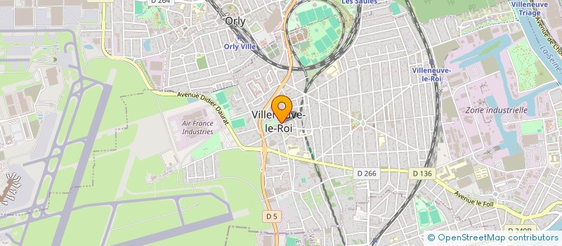 localisation de l'entreprise MADAME GABRIELA SAIN  VILLENEUVE-LE-ROI