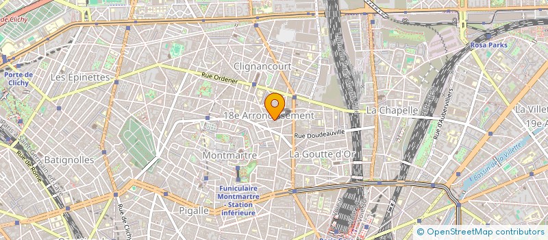 localisation de l'entreprise MADAME GABRIELA UNGUREANU  PARIS