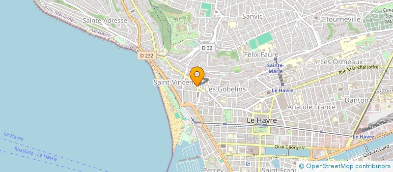 localisation de l'entreprise MADAME GABRIELA VIDAL PEREZ à LE HAVRE