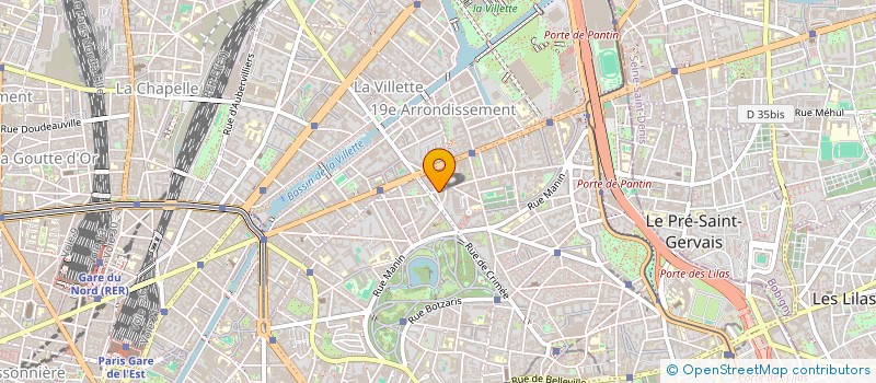 localisation de l'entreprise MADAME GABRIELA WOLFERTZ  PARIS