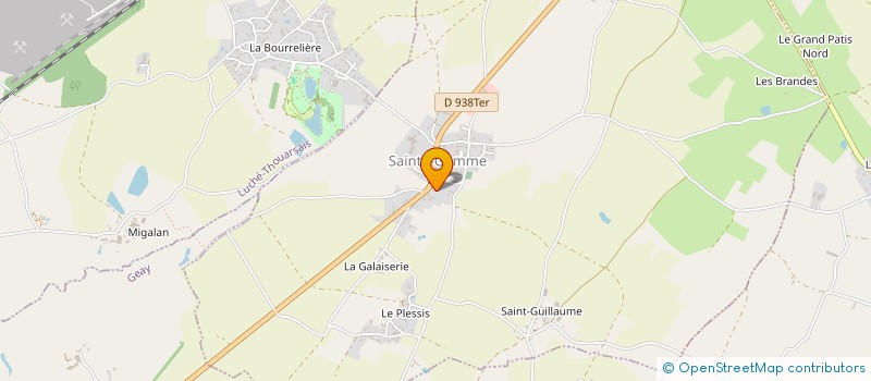 localisation de l'entreprise MADAME GABRIELE BODAMER à SAINTE-GEMME