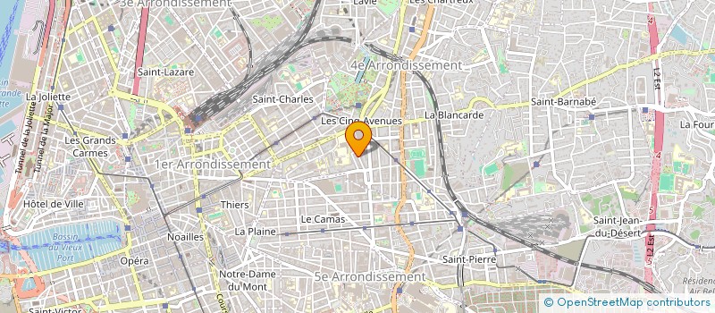 localisation de l'entreprise MADAME GABRIELE FAGES à MARSEILLE