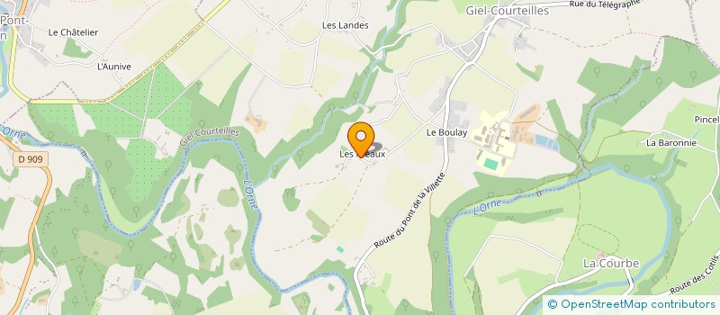 localisation de l'entreprise MADAME GABRIELE GEPPERT à GIEL-COURTEILLES