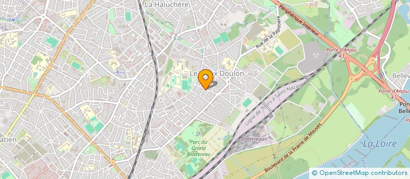 localisation de l'entreprise MADAME GABRIELE GIENGER  NANTES