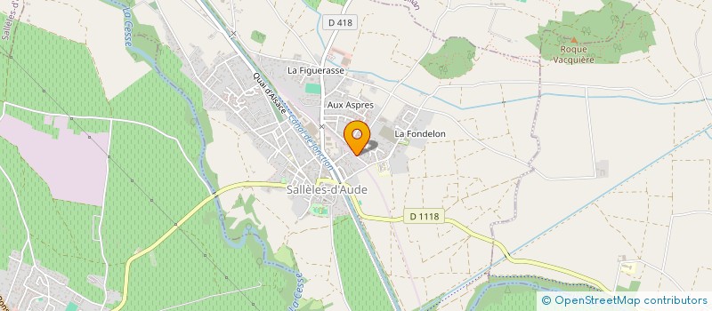 localisation de l'entreprise MADAME GABRIELE RUBNER à SALLELES-D'AUDE