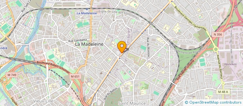 localisation de l'entreprise MADAME GABRIELLA CASTELLANO LISCANO à MARCQ-EN-BARŒUL