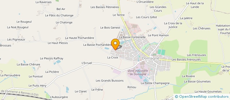 localisation de l'entreprise MADAME GABRIELLA CERQUEIRA  DOMAGNE