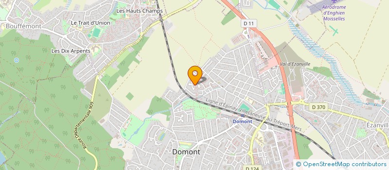 localisation de l'entreprise MADAME GABRIELLA DA SILVA  DOMONT