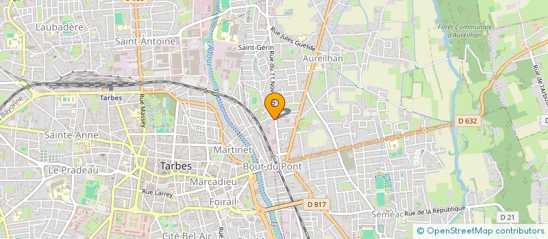 localisation de l'entreprise MADAME GABRIELLA DI GREGORIO  SEMEAC