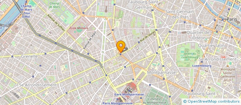 localisation de l'entreprise MADAME GABRIELLA LETESSIER  PARIS