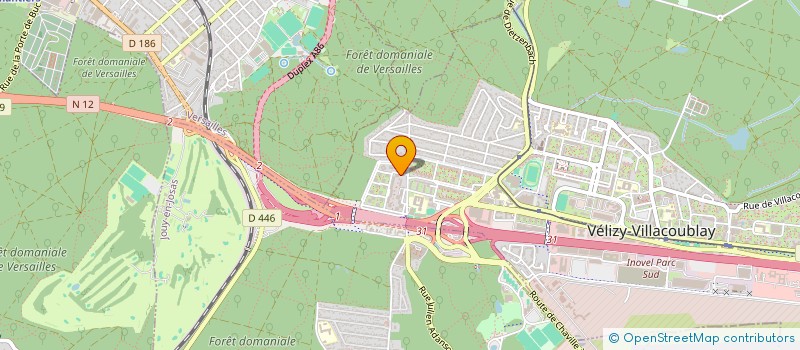 localisation de l'entreprise MADAME GABRIELLA LOMBARDI à VELIZY-VILLACOUBLAY