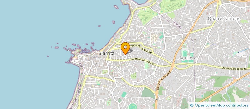 localisation de l'entreprise MADAME GABRIELLA RAJA à BIARRITZ