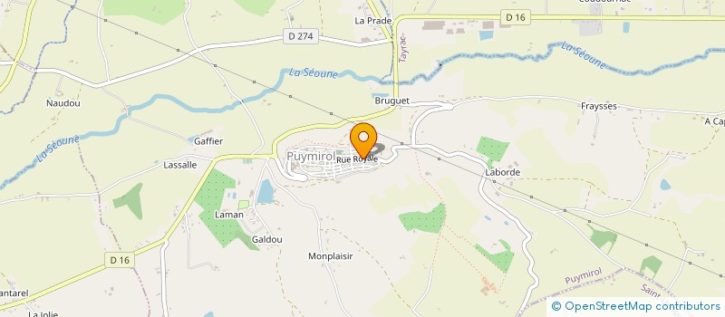 localisation de l'entreprise MADAME GABRIELLA SWIATKOWSKA à PUYMIROL