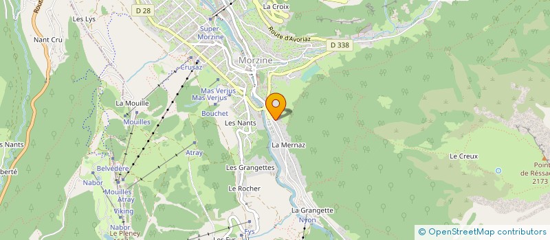 localisation de l'entreprise MADAME GABRIELLA YATES à MORZINE