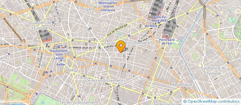 localisation de l'entreprise MADAME GABRIELLE ABBE  PARIS