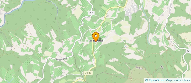 localisation de l'entreprise MADAME GABRIELLE AUBERT  APT