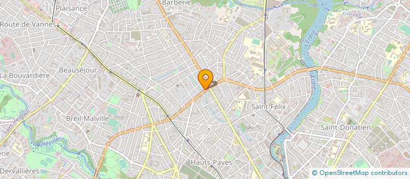 localisation de l'entreprise MADAME GABRIELLE BARBIN à NANTES