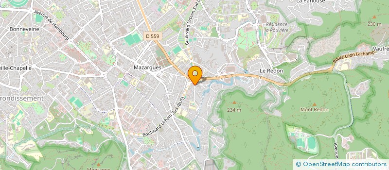 localisation de l'entreprise MADAME GABRIELLE BLANDIN  MARSEILLE
