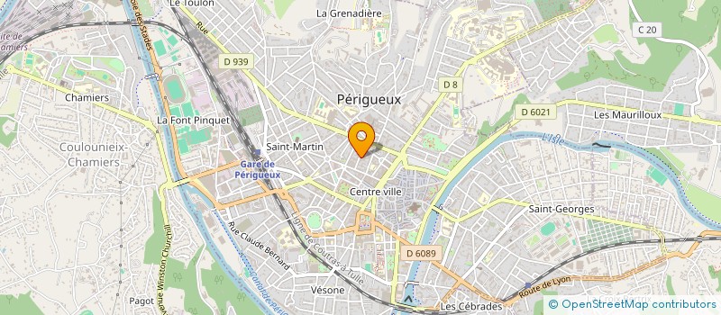 localisation de l'entreprise MADAME GABRIELLE BOIZE à PERIGUEUX