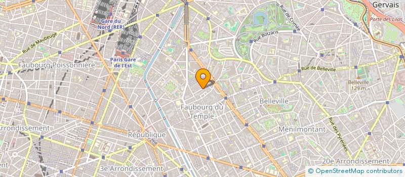 localisation de l'entreprise MADAME GABRIELLE BONACINI  PARIS