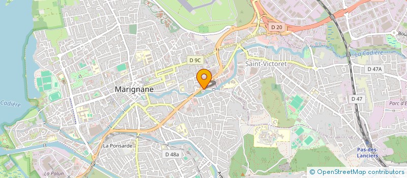 localisation de l'entreprise MADAME GABRIELLE BOUDER  EYGUIERES