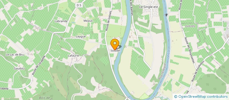 localisation de l'entreprise MADAME GABRIELLE BOUDET  PUY-L EVEQUE