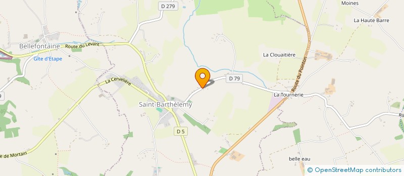 localisation de l'entreprise MADAME GABRIELLE BOUILLAULT à SAINT-CLEMENT-RANCOUDRAY