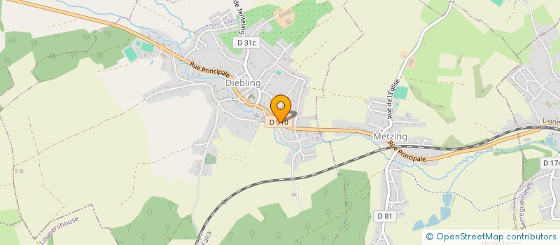 localisation de l'entreprise MADAME GABRIELLE BOUR  DIEBLING