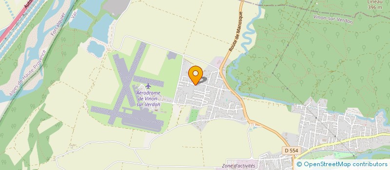 localisation de l'entreprise MADAME GABRIELLE BOURGEA  VINON-SUR-VERDON