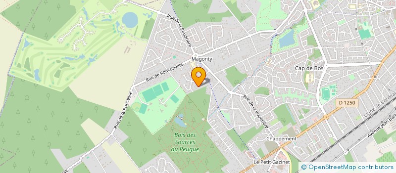 localisation de l'entreprise MADAME GABRIELLE BOUTIN à PESSAC