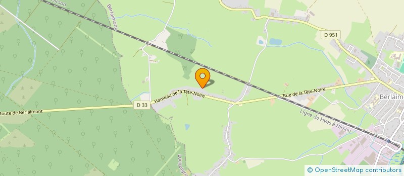 localisation de l'entreprise MADAME GABRIELLE BOUTTEAU  BERLAIMONT