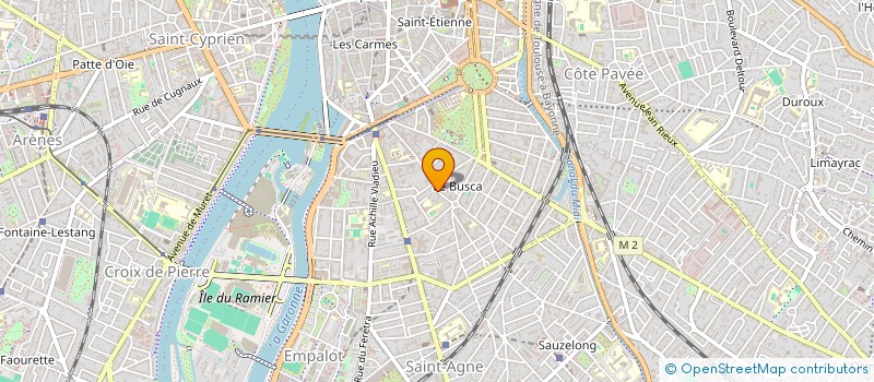 localisation de l'entreprise MADAME GABRIELLE BRANCO  TOULOUSE