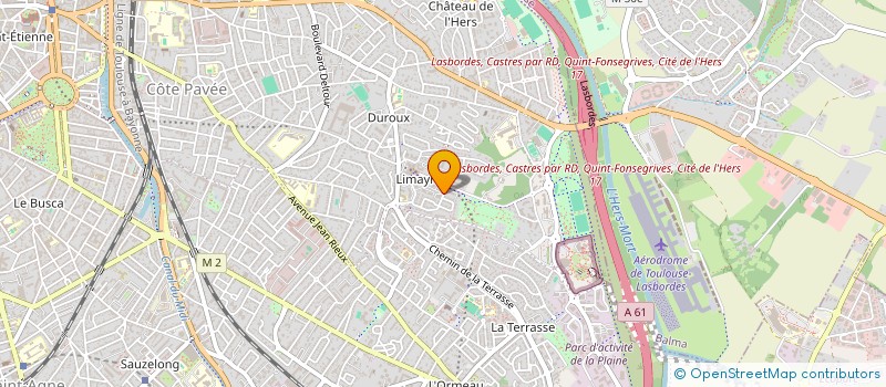 localisation de l'entreprise MADAME GABRIELLE BRASSENS à TOULOUSE